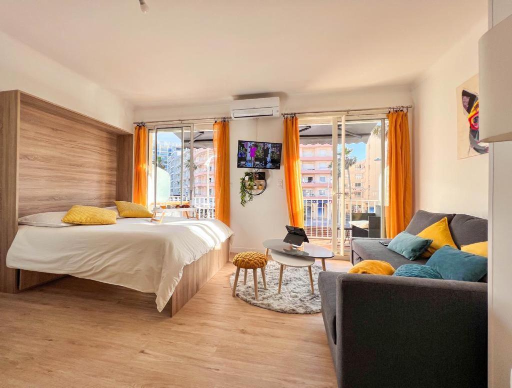 Appartement Vue Mer Parking Prive Place Med Canet-en-Roussillon Εξωτερικό φωτογραφία