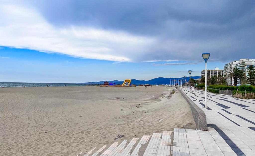 Appartement Vue Mer Parking Prive Place Med Canet-en-Roussillon Εξωτερικό φωτογραφία
