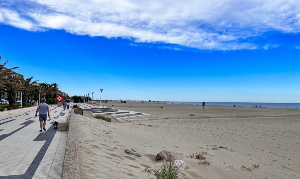 Appartement Vue Mer Parking Prive Place Med Canet-en-Roussillon Εξωτερικό φωτογραφία