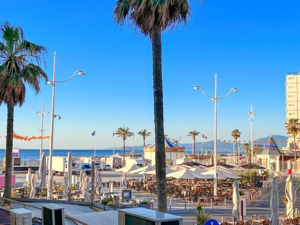Appartement Vue Mer Parking Prive Place Med Canet-en-Roussillon Εξωτερικό φωτογραφία